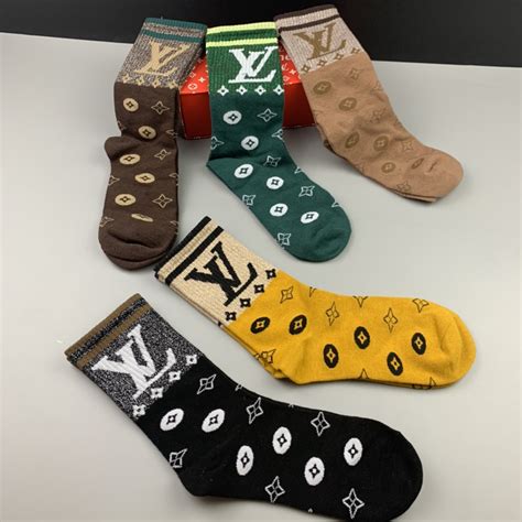 lv dress socks|lv socks women's.